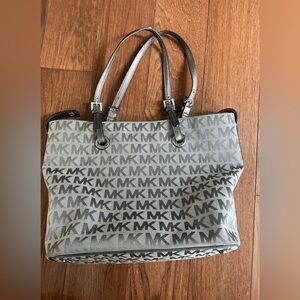 Michael Kors Gray Logo Tote